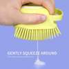 Silicone Cleaning/Bathing Brush with Soap Cavity thumb 1