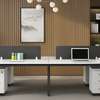 Modern 4-Way Office Workstation thumb 5