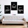 3 piece inspirational wall art decor thumb 0