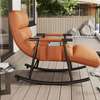Home Chair : Rattan Outdoor Rocking Chair thumb 1