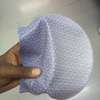 Light grey with white fade Silicone elastic swimming cap thumb 3
