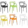 Chair: Twig Plastic Chair, Stackable Design, Bistro Style thumb 4