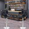 Bar stool: Black Adjustable Swivel Barstool thumb 5