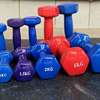Aerobic vinyl dumbbells thumb 0