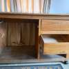 Wooden Working table with 2 drawers thumb 0