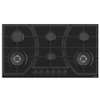 Mika Built-In Gas Hob, 90cm, 6 Gas with WOK, Glass thumb 0