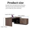 Office Desk: 1.8m Modern Luxury L-shaped Executive Desk thumb 1