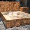 5by6 pallet bed/queen size bed/pallet bed thumb 1