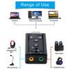 USB 2.0 Audio Adapter Double Sound Card 2 in 1 thumb 2