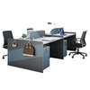 Workstations: Four Way Modern Office Workstations thumb 1