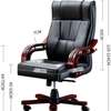 Office Chair: Leather Office Bliss Manager Seat thumb 6