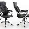 Office Chair ; Black Leather Eecutive Office Chair thumb 1