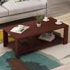Solid Wood Rectangular Executive Office Coffee Table thumb 0