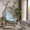 Home Chair: Outdoor Hammock Swing Rattan Chair thumb 4
