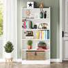 Bookshelf; 6 Tier Wooden Home Office Bookshelf thumb 3