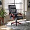 Executive high back leather office chair thumb 2