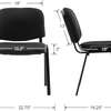 Stackable Guest Chairs with Upholstered Back thumb 2