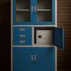 Steel Office Storage Cabinet with Safe thumb 1