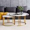 Dining Table; Elite Designer Marble Nesting Coffee Table thumb 0