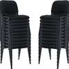 Stackable Guest Chairs with Upholstered Back thumb 3