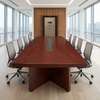 Executive 3-Meter Mahogany Meeting Table thumb 0