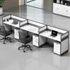 3 Seater Cubic Office Workstation thumb 1