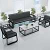 5 Seater Metal Frame Waiting Office Sofa thumb 7