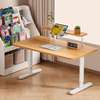 Office Table: Pure Solid Wood Adjustable Youth Study Table thumb 4