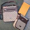 Genuine Leather Quality Designer Unisex Miami 2 in 1 Sling Money Bags thumb 1