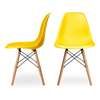 Dining Chair : Plastic Eames Wooden Chairs thumb 1