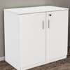Office cabinet: Modern White Office Filing Cupboard thumb 1