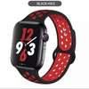 Silicone Wristband for Apple Watch Series 1 2 3 4 5 6 7 SE Sport Armband Solo Loop thumb 0
