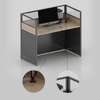 Modern Wood Single Person Work Station thumb 9