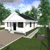 2 bedroom  with concrete gutter (house plan) thumb 0