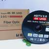 HDMI 2.0v OPTICAL FIBER CABLE 50 METER thumb 0
