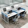 Office Workstation; 4 Way Office Workstation Desk in Ikoba thumb 5