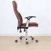 Office Chair : Brown Lumbar Support Chair thumb 2