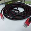 Nylon Mesh Braided HDMI Cable 10M High Speed HDMI Cable thumb 2