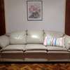 CASTRO CONVERTIBLE LEATHER SOFA BED!! thumb 9