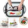 foldable collapsible chopping board colander /pbz thumb 0