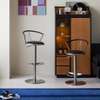 Barstool: Adjustable Swivel Gas Lift Barstool thumb 3