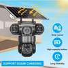 Triple Lens 4G/Wifi Solar Powered Wireless Security Camera. thumb 4