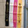 Birthday sash available in all colours thumb 2
