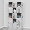 15-Door Personal Locker Cabinet –Durable Metal Storage thumb 0