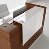 Reception Desk: 1.6m Wide Desk, Sleek Professional Look thumb 1