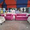 Chesterfield 7 seater sofas(with 2 wingback chairs in set) thumb 0