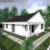 2 bedroom  with concrete gutter (house plan) thumb 1