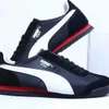 Black-White-Red PUMA Roma Sneaker thumb 0