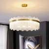 *Modern contemporary brass and glass light thumb 0