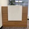Reception Desk: 1.6m Wide Desk, Sleek Professional Look thumb 2